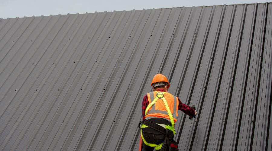 Professional metal roof installation in Cutchogue, NY
